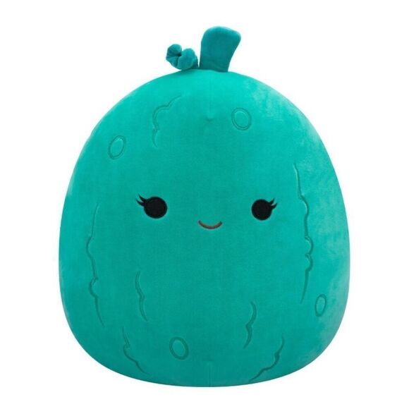 Squishmallow Emerald Green Pickle 14” NWT - Picture 5 of 7